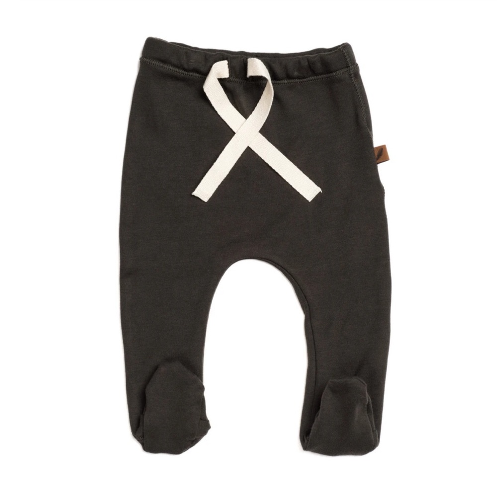 KidWild Footed Pants Slate 6-12 M